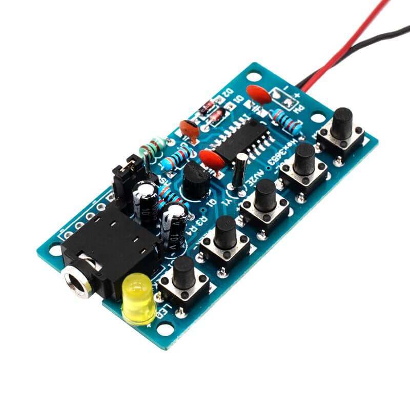Kit Radio Estéreo FM DIY 76-108MHz Receptor Inalámbrico