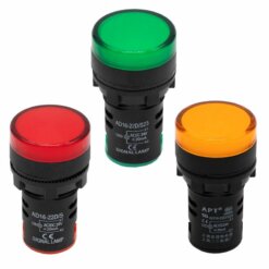 Indicador de Luz Amarillo 24V