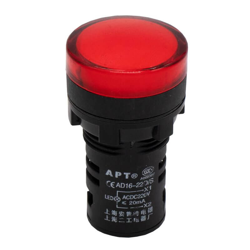 Indicador de Luz Verde 220V