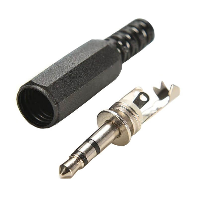 Conector de Audio Jack 3.5mm Macho / Hembra - Macho