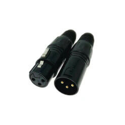 Conector XLR-3 Macho / Hembra