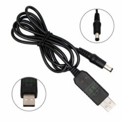 Cable USB 5V a 5V/9V/12V DC - 9V