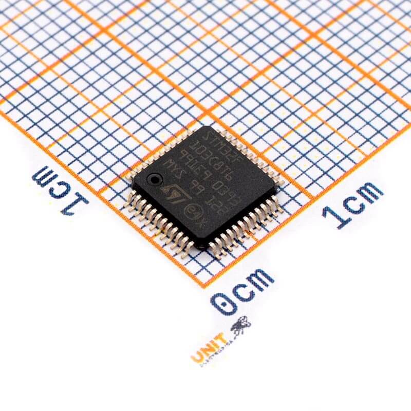 STM32F103C8T6 MCU Arm Cortex-M3 72MHz LQFP-48