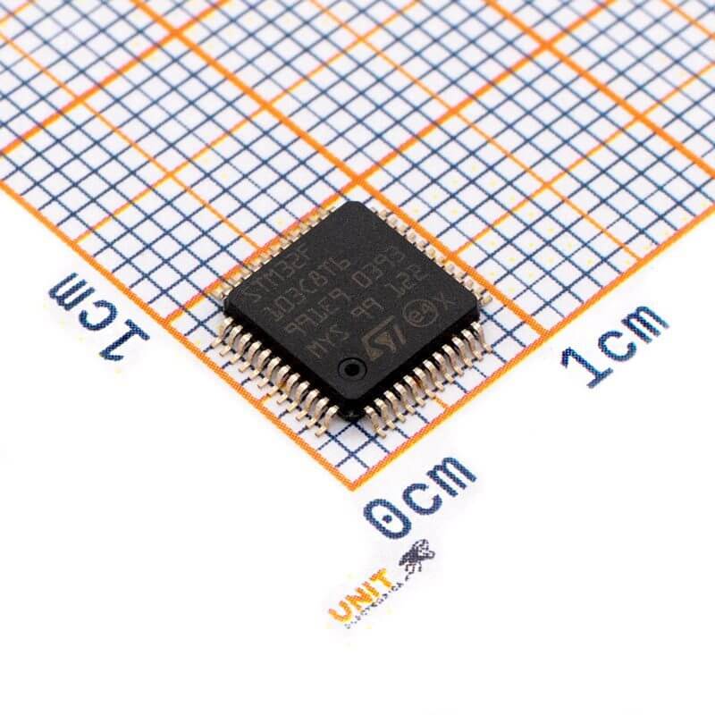 STM32F103C8T6 MCU Arm Cortex-M3 72MHz LQFP-48
