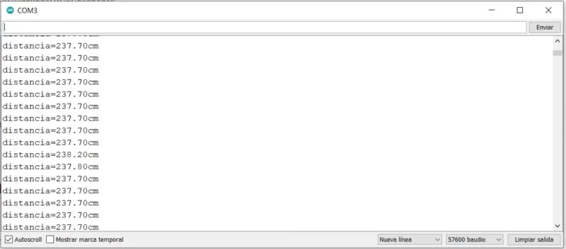 A02YYUW Sensor Ultrasónico a Prueba de Agua Conexión
