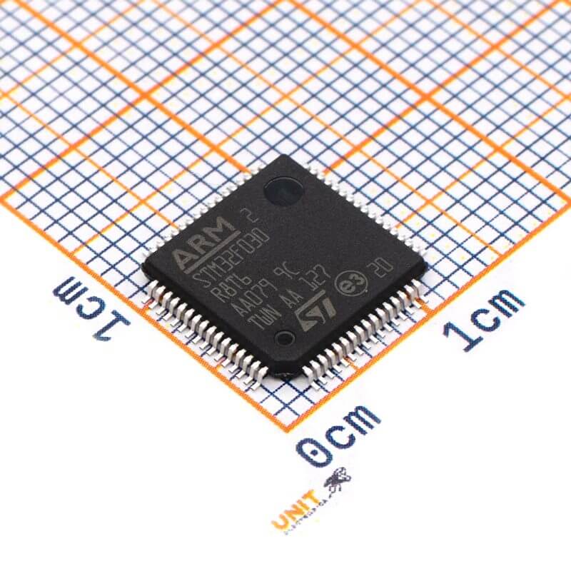 STM32F030R8T6 MCU Arm Cortex-M0 48MHz LQFP-64