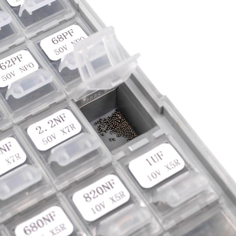 Caja de Capacitores SMD 0402