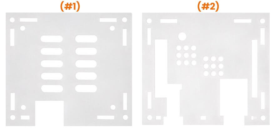 Carcasa Acrílico Orange Pi Zero2