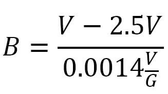 SS49E Sensor Efecto Hall