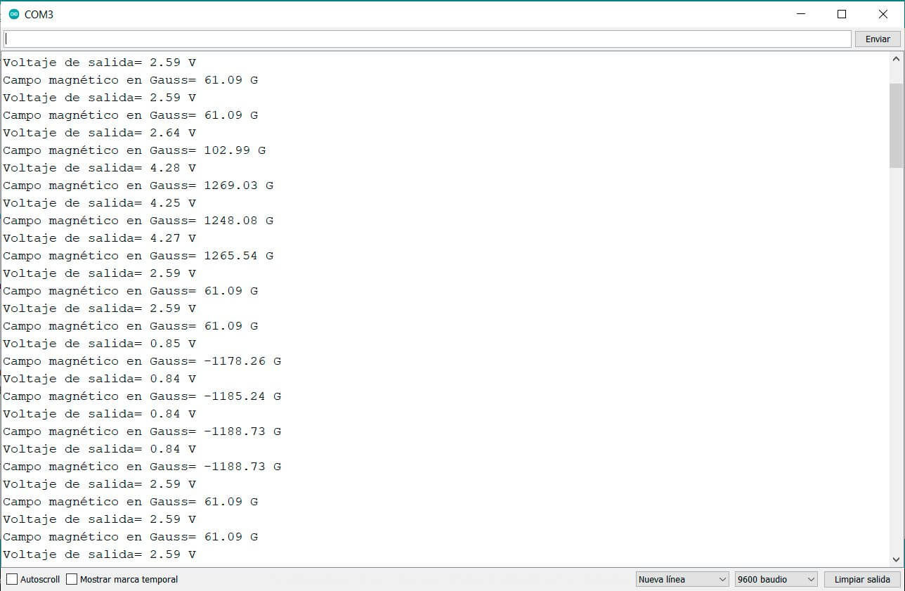 SS49E Sensor Efecto Hall