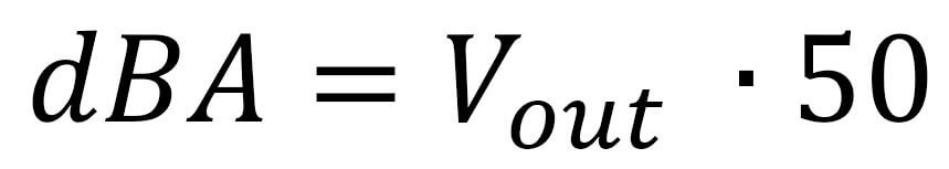 Medidor de Nivel de Sonido Analógico