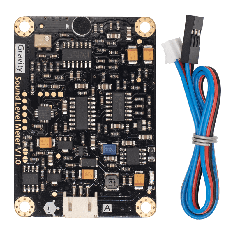 Medidor de nivel de Sonido Analógico Gravity Diagrama Pruebas
