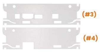 Carcasa Acrílico Orange Pi 4 LTS