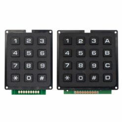 Teclado Matricial Rigido de 12/16 Teclas
