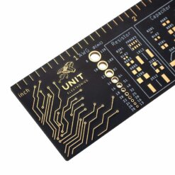 UNIT Regla de Referencia PCB 16cm