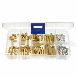 Kit de Separadores de Latón M3 120 Piezas