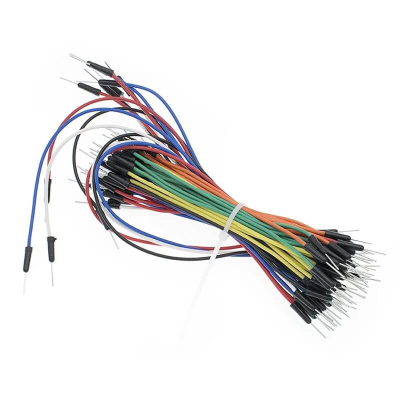 Kit Protoboard 830 Puntos Fuente MB102 65 Cables Dupont M-M