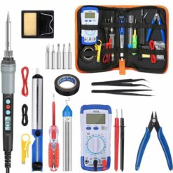 Kit Soldador Eléctrico 90W 110V Cautín Multímetro US