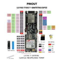 LILYGO TTGO T-SIM7070G ESP32 Pinout