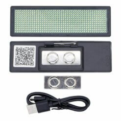 Matriz LED Programable 85x23mm Diferentes Colores - Blanco