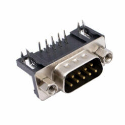 Conector DB9 Macho para PCB Angulo Recto