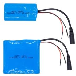 Baterías 18650 de 7.4V 2S1P 2200mAh 2S2P 4400mAh