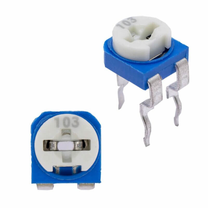 RM065 Potenciómetro Horizontal 100Ω a 100KΩ - 10KΩ