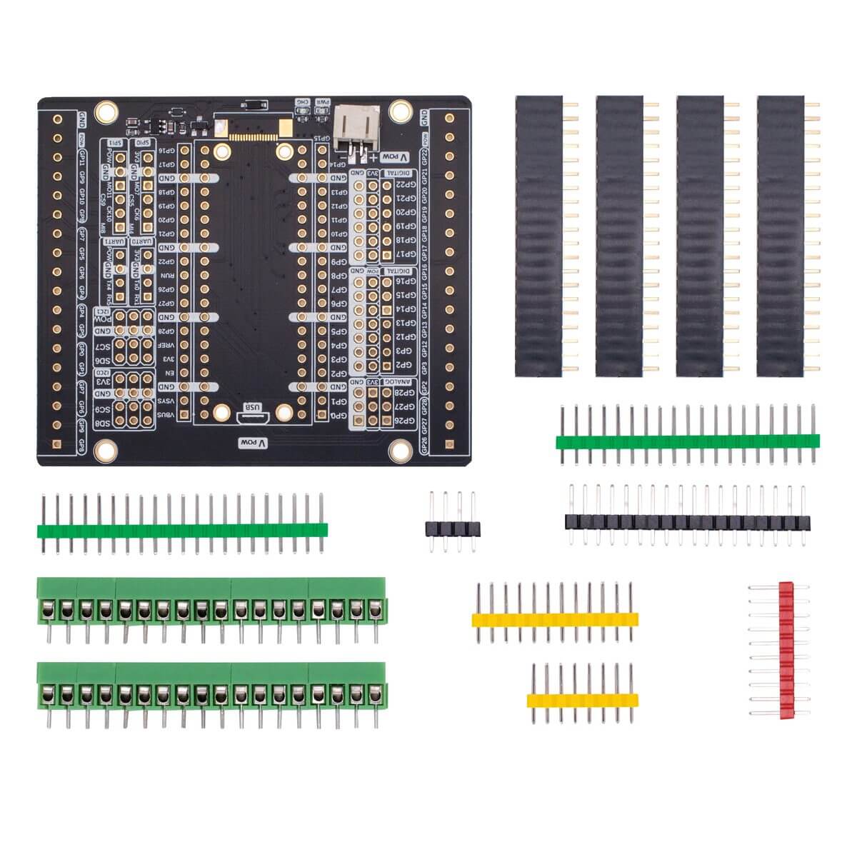 UNIT Pi Pico Kit de Iniciación para Raspberry Pi Pico