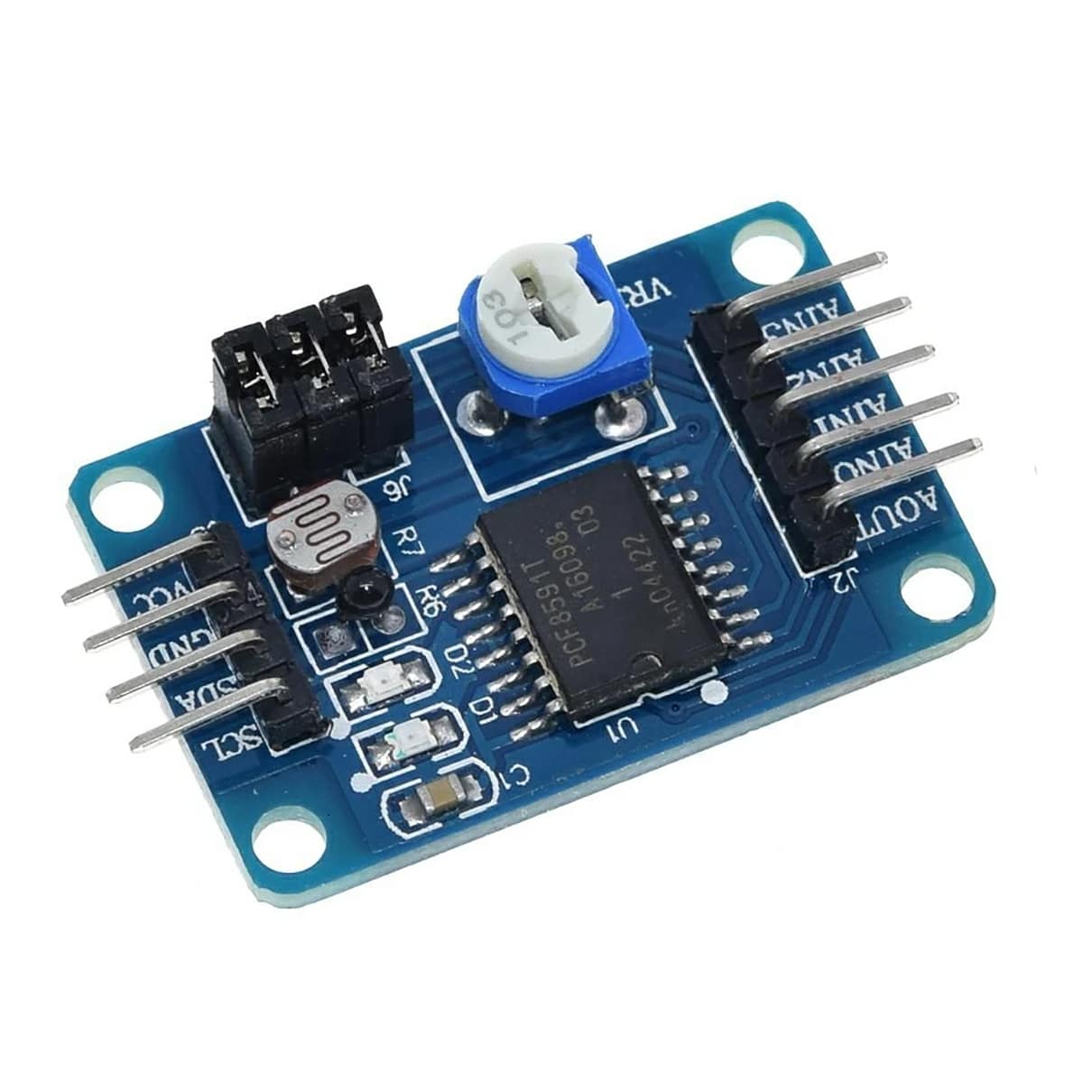 PCF8591 Módulo Conversor AD DA 8 Bits