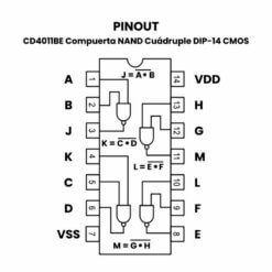 CD4011BE Compuerta NAND