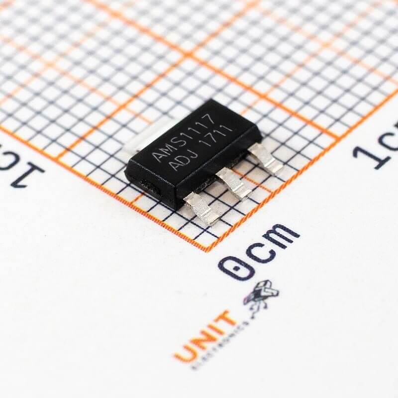 AMS1117 Regulador SMD Ajustable SOT-223