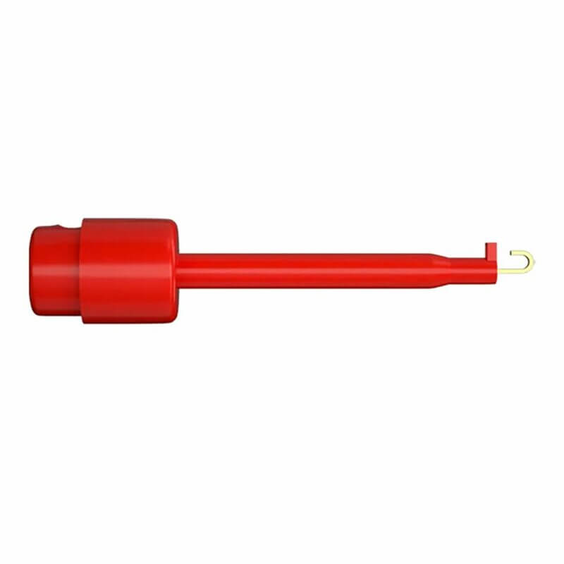 Clip de Pruebas Mini Grabber 56.5mm Rojo