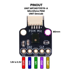 UNIT MP34DT05TR-A Módulo Micrófono PDM