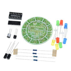 Kit Led Giratorios CD4017 DIY Con Control de Voz