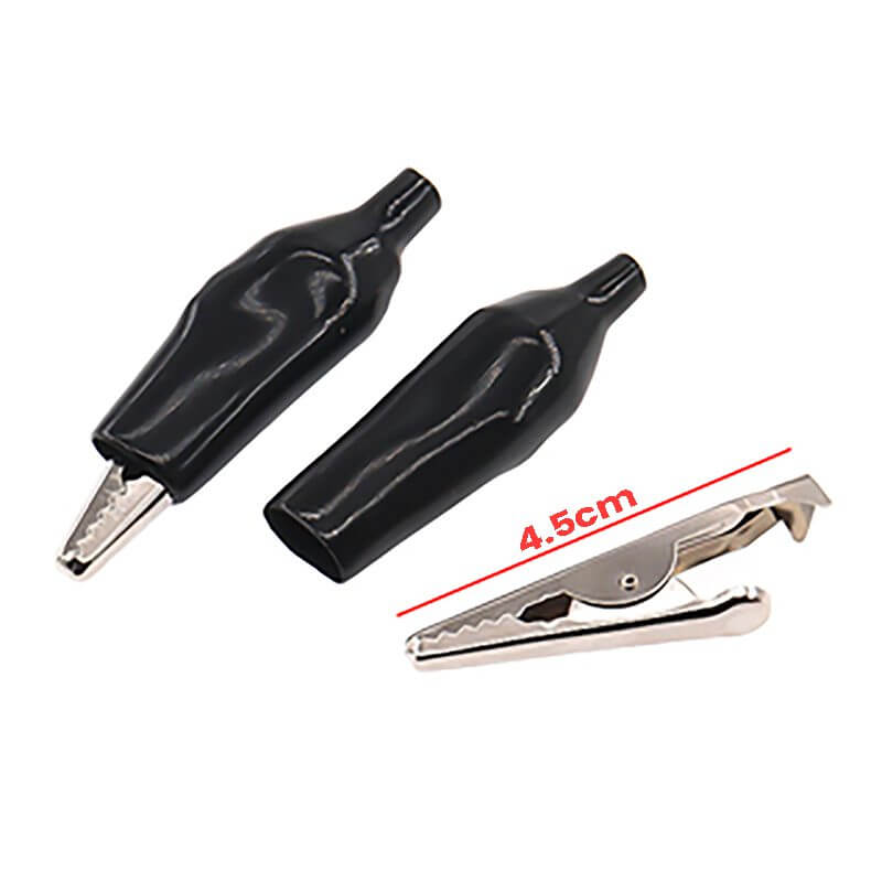 Pinza de Cocodrilo Negro 4.5cm