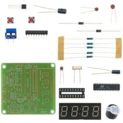 Kit Reloj Electrónico Digital AT89C2051 4 Bits