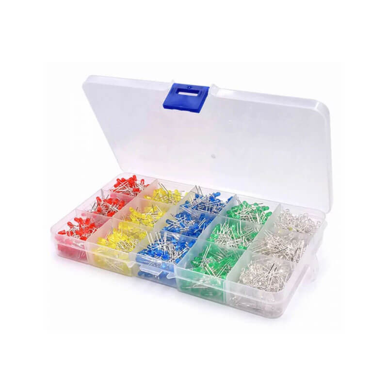 AR3741 - Kit de Leds 3mm 500 Piezas