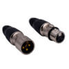 Conector XLR Hembra y Macho