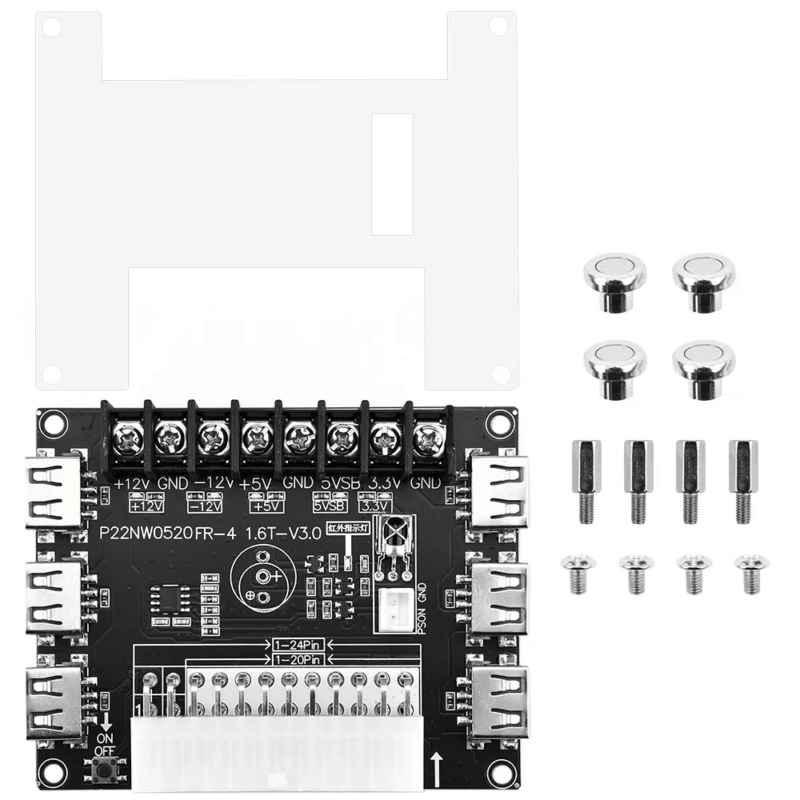 Adaptador para Fuente de Alimentación ATX de 24 Pines (7)