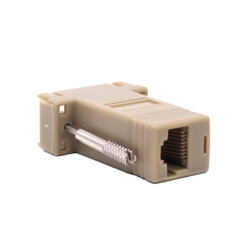 Adaptador RJ45 Hembra a Conector DB9 Hembra