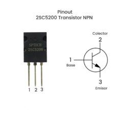 2SC5200 Transistor NPN 230V 15A TO-3PL