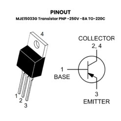 MJE15033G Pinout