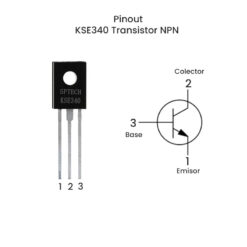 KSE340 Transistor NPN 300V 0.5A TO-126