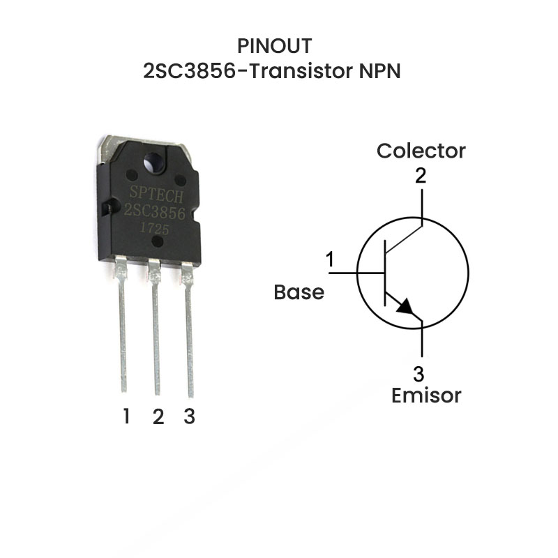 2SC3856 Transistor NPN 200V 15A