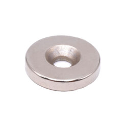 Imán de Neodimio 19.45x3.4mm Radial Perforado