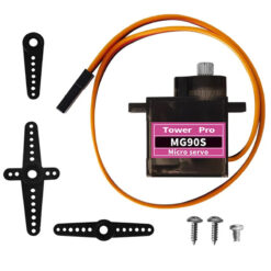 MG90S Servomotor 180° Y 360° con Engranes de Metal