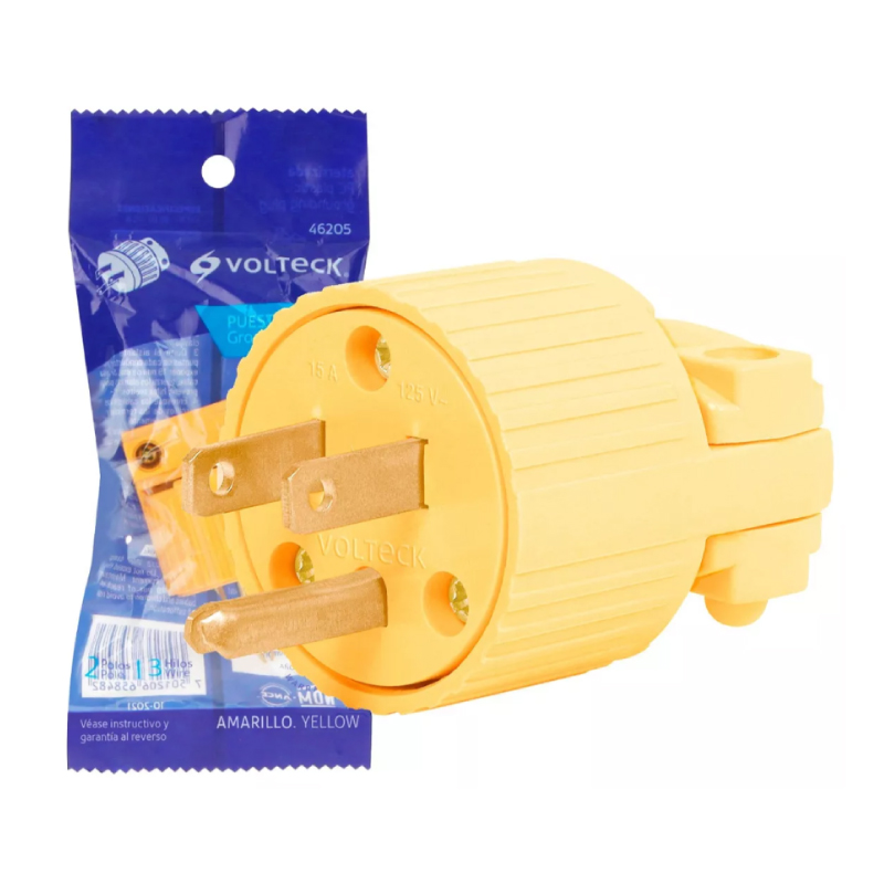 Clavija Industrial Plástica Aterriza - V2