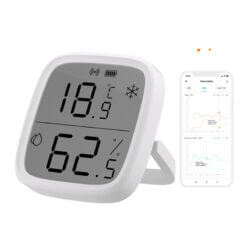 Sonoff SNZB-02D LCD Sensor de Humedad y Temperatura -V3