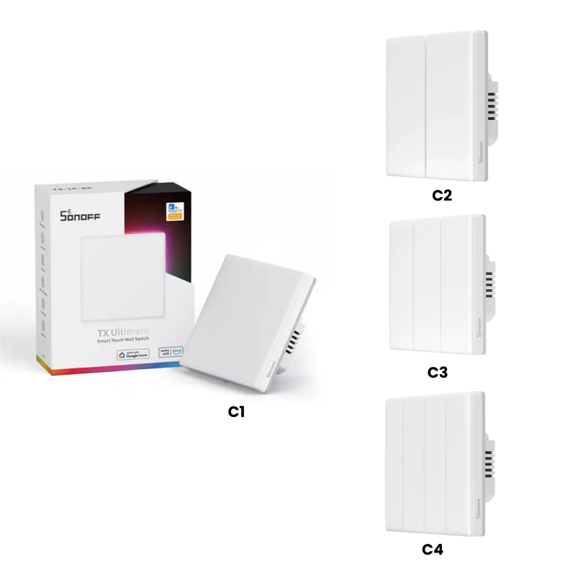 Sonoff T5-86 Interruptor de Pared Táctil-V1