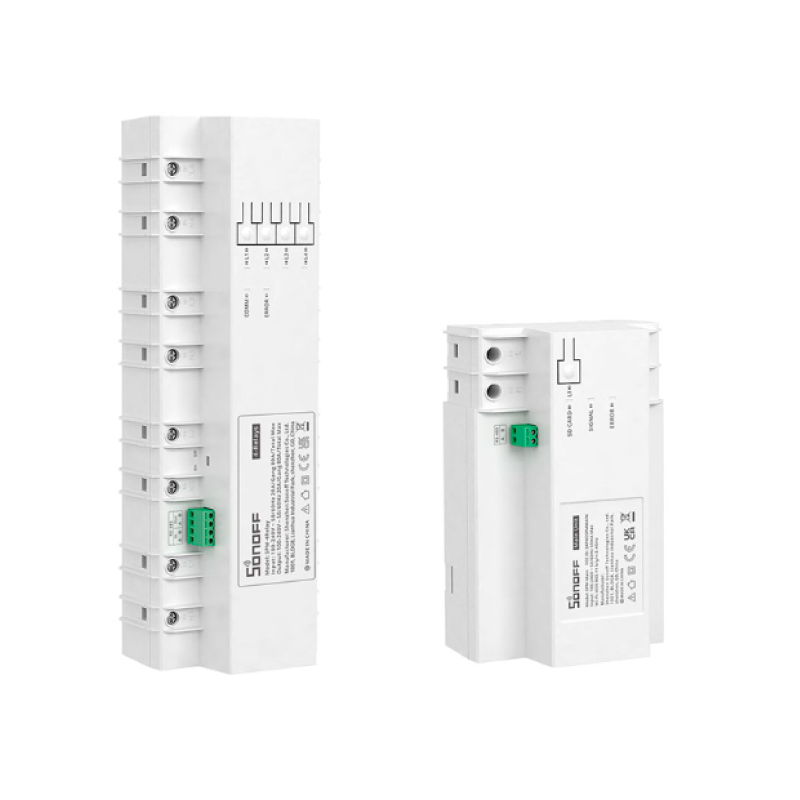AR4147 - AR4148 Sonoff Medidor de Potencia Apilable Wi-Fi SPM Main/4Relay